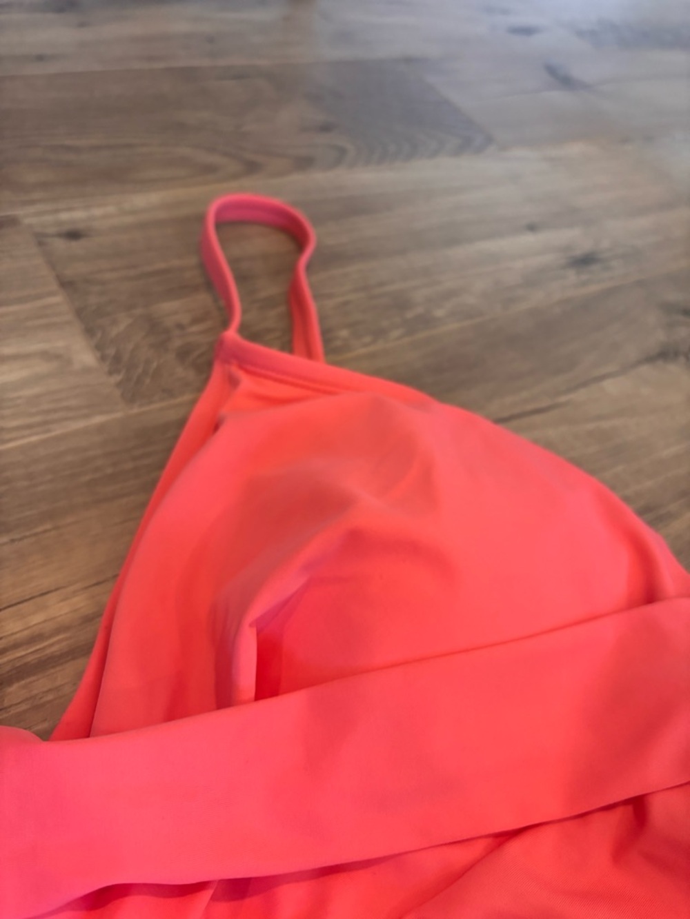 Cupshe Tummy Control One Piece Swimsuit – Orange Plus Size 2X NWT - Picture 3 of 4